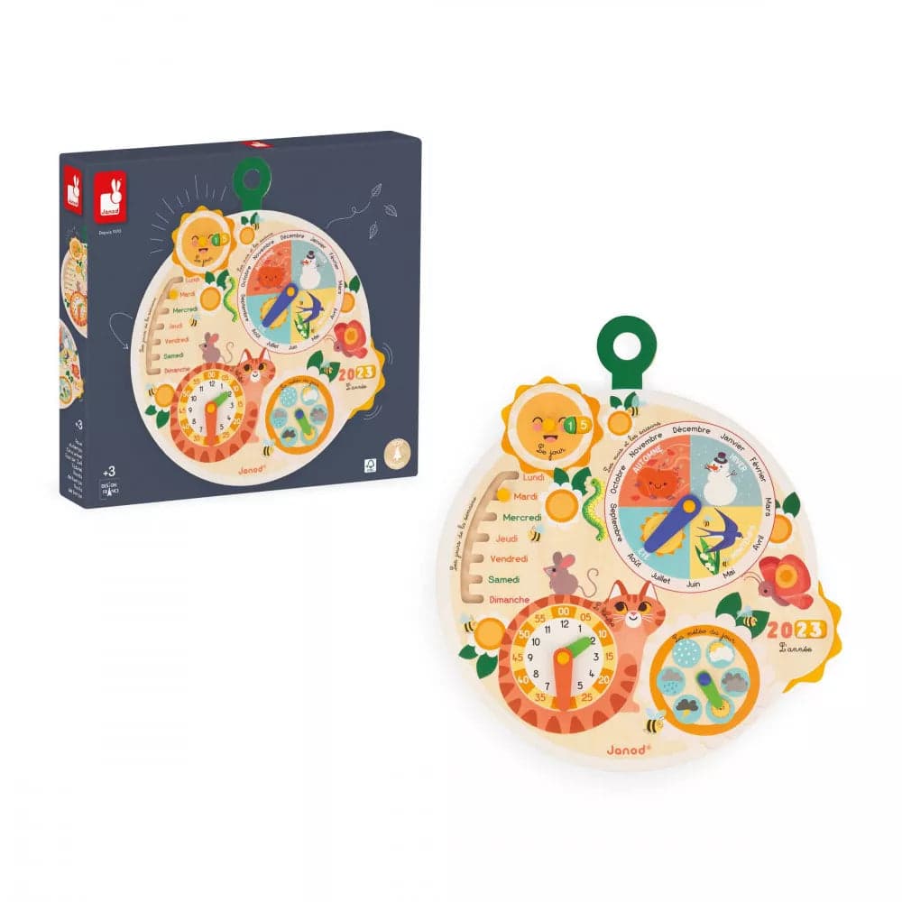 Calendario Janod La Ruota del Tempo Versione Italiana in Pannelli La Casa Del Bebè - Napoli, commercioVirtuoso.it