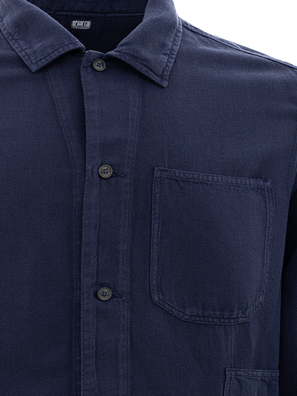 C.P. Company Camicia con Tasche in Misto Lino da uomo in Camicie casual Drestige - Casamassima, commercioVirtuoso.it