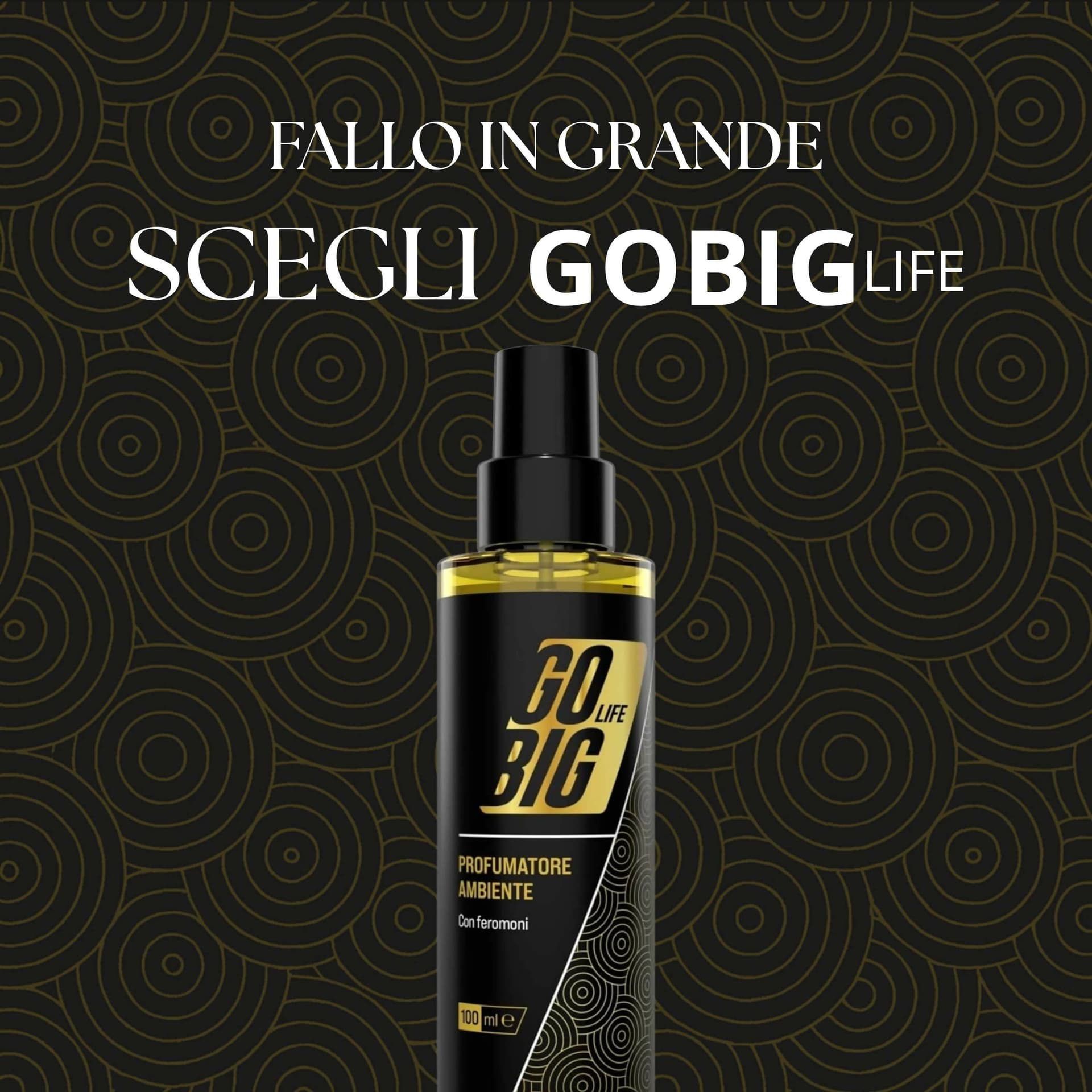 Gobig life profumatore ambiente e tessuti ai feromoni | fragranza seducente per lenzuola, divani e ambienti | aumenta l'attrazione e la passione in casa | diffusore elegante e accogliente in Spray profumati per la stanza BasketGuru Italia - Palermo, commercioVirtuoso.it