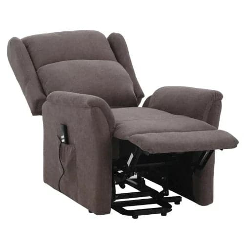 POLTRONA RELAX 2 MOTORI THELMA IN TESSUTO MARRONE in Autocategorizzazione Più Di Più Ideas - Casalnuovo di Napoli, commercioVirtuoso.it