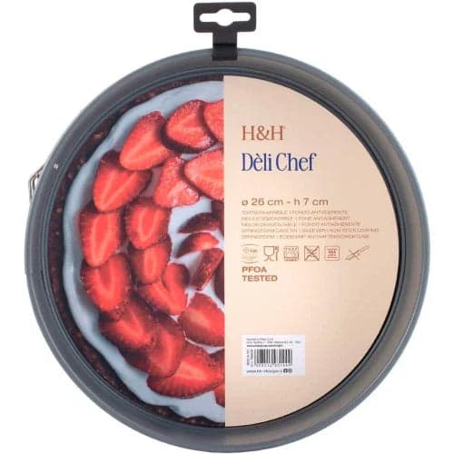 H&H - Tortiera 1 Fondo Dèli Chef ø 26 cm in Autocategorizzazione Più Di Più Ideas - Casalnuovo di Napoli, commercioVirtuoso.it