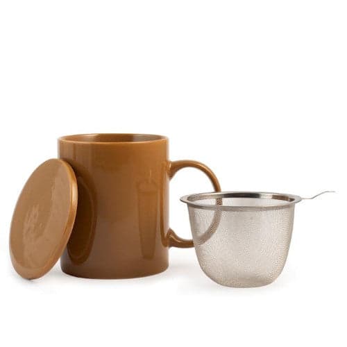 Tisaniera Caramello con filtro in acciaio inox cc 340H&H