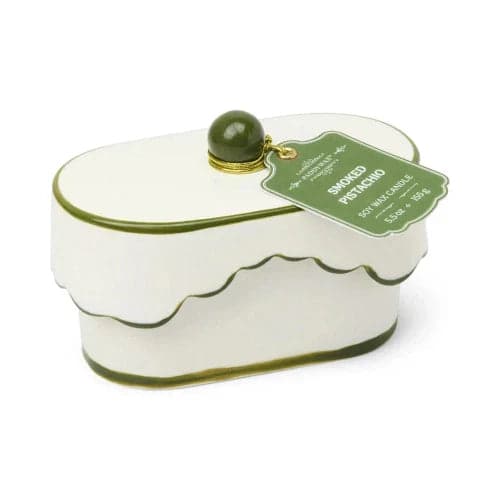 Candela in ceramica Cherie da 155 g (5,5 oz) - Verde - Pistacchio affumicato in Autocategorizzazione Più Di Più Ideas - Casalnuovo di Napoli, commercioVirtuoso.it