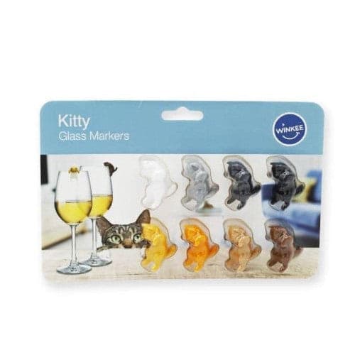 WINKEE Segnabicchieri set kitty glass in Autocategorizzazione Più Di Più Ideas - Casalnuovo di Napoli, commercioVirtuoso.it