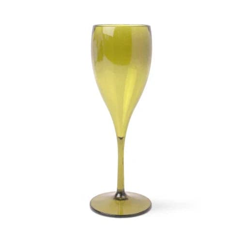 Set di 4 bicchieri da champagne in acrilico Henry - Colore oliva in Autocategorizzazione Più Di Più Ideas - Casalnuovo di Napoli, commercioVirtuoso.it