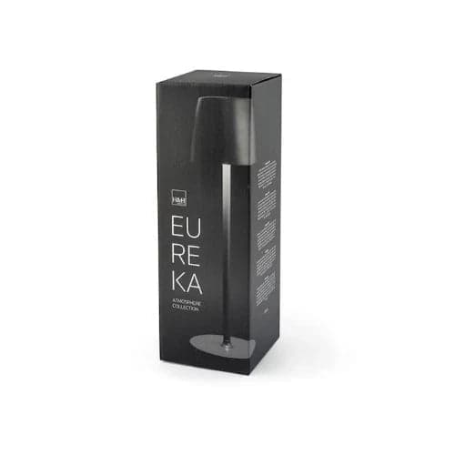 H&H - Lampada eureka da tavolo in metallo nero cm 38 in Autocategorizzazione Più Di Più Ideas - Casalnuovo di Napoli, commercioVirtuoso.it