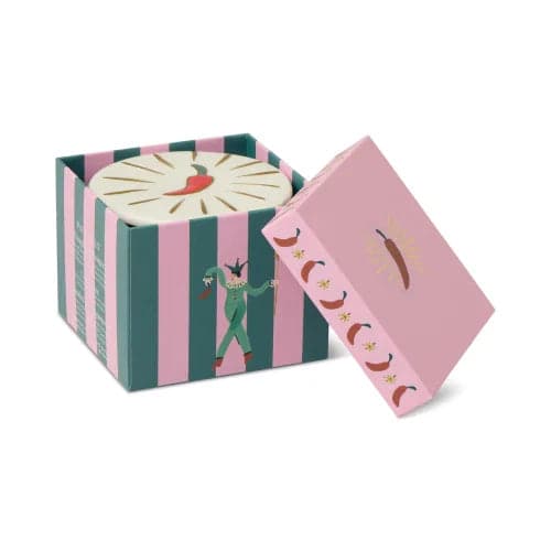 Candela Charmed da 226 g in vetro verde con coperchio a forma di peperoncino - Peperoncino e Mango in Autocategorizzazione Più Di Più Ideas - Casalnuovo di Napoli, commercioVirtuoso.it