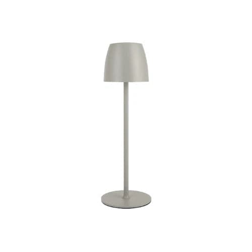 H&H - Lampada eureka da tavolo in metallo grigio cm 38 in Autocategorizzazione Più Di Più Ideas - Casalnuovo di Napoli, commercioVirtuoso.it