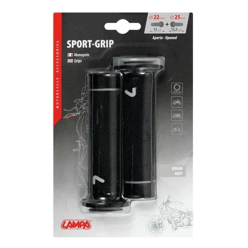 Coppia manopole Sport-Grip Grigio in Autocategorizzazione Più Di Più Ideas - Casalnuovo di Napoli, commercioVirtuoso.it