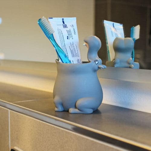 WINKEE Portaspazzolino a forma di ippopotamo - tazza da bagno in Autocategorizzazione Più Di Più Ideas - Casalnuovo di Napoli, commercioVirtuoso.it