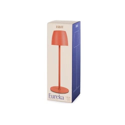 H&H - Lampada Eureka Arancione h 38 cm in Autocategorizzazione Più Di Più Ideas - Casalnuovo di Napoli, commercioVirtuoso.it