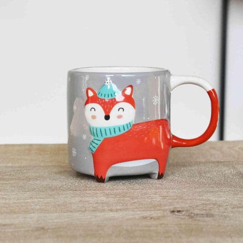 WINKEE Tazza da caffè edizione invernale - design volpe in Autocategorizzazione Più Di Più Ideas - Casalnuovo di Napoli, commercioVirtuoso.it