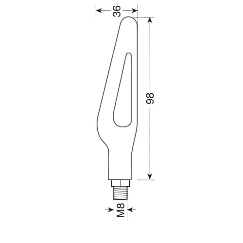 Glory SQ, indicatori di direzione a led sequenziale - 12V LED in Autocategorizzazione Più Di Più Ideas - Casalnuovo di Napoli, commercioVirtuoso.it
