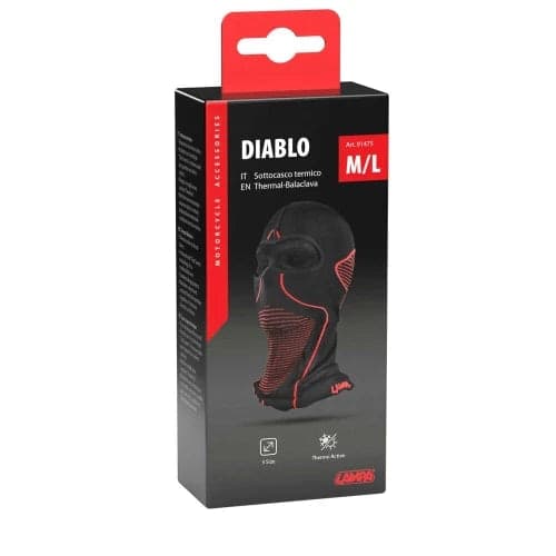 Diablo, sottocasco termico - M/L - 55-58 cm in Autocategorizzazione Più Di Più Ideas - Casalnuovo di Napoli, commercioVirtuoso.it