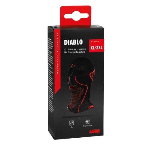 Diablo, sottocasco termico - XL/XXL - 57-60 cm in Autocategorizzazione Più Di Più Ideas - Casalnuovo di Napoli, commercioVirtuoso.it