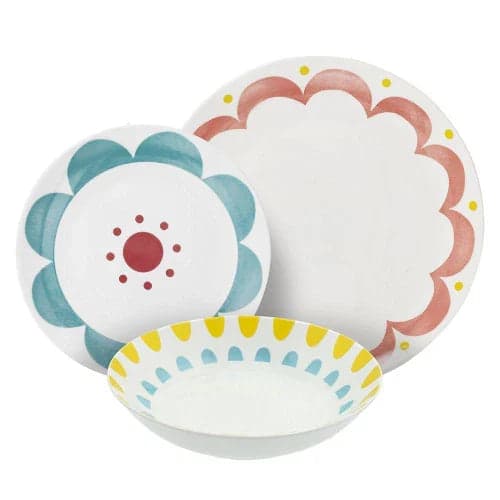 Servizio piatti 18 pezzi Nymea Multicolor in Autocategorizzazione Più Di Più Ideas - Casalnuovo di Napoli, commercioVirtuoso.it