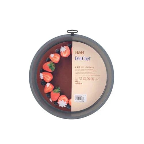 H&H - Tortiera Liscia Dèli Chef ø 28 cm in Autocategorizzazione Più Di Più Ideas - Casalnuovo di Napoli, commercioVirtuoso.it