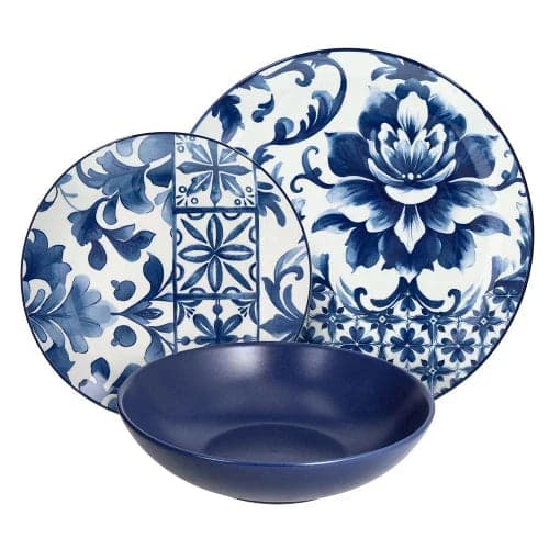 Servizio piatti 18 pezzi Ortigia Porcellana Blu in Autocategorizzazione Più Di Più Ideas - Casalnuovo di Napoli, commercioVirtuoso.it