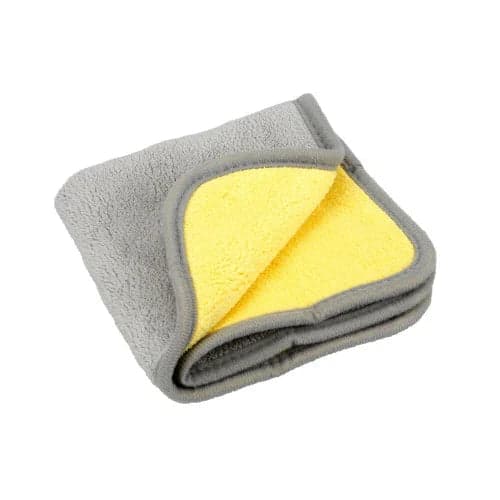 Premium Quality, panno in microfibra double-face - 30x30 cm - Grigio/Giallo in Autocategorizzazione Più Di Più Ideas - Casalnuovo di Napoli, commercioVirtuoso.it