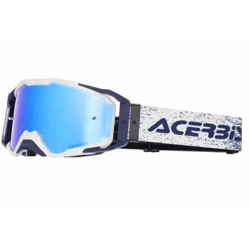 Acerbis MASCHERA VITRION MIRROR BIANCO/BLU in Autocategorizzazione Più Di Più Ideas - Casalnuovo di Napoli, commercioVirtuoso.it