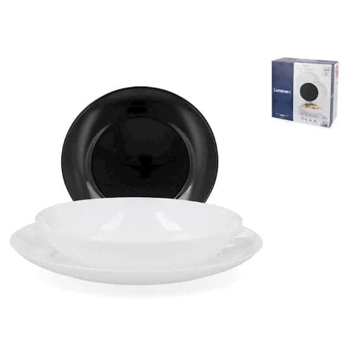 Arc - SET APY 18 PEZZI BIANCO E NERO - VETRO TEMPERATO LUMINARC in Autocategorizzazione Più Di Più Ideas - Casalnuovo di Napoli, commercioVirtuoso.it