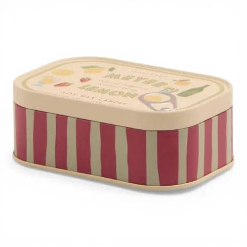 Candela in latta con stampa al limone Bistro da 127 g (4,5 oz) - Limone Meyer in Autocategorizzazione Più Di Più Ideas - Casalnuovo di Napoli, commercioVirtuoso.it