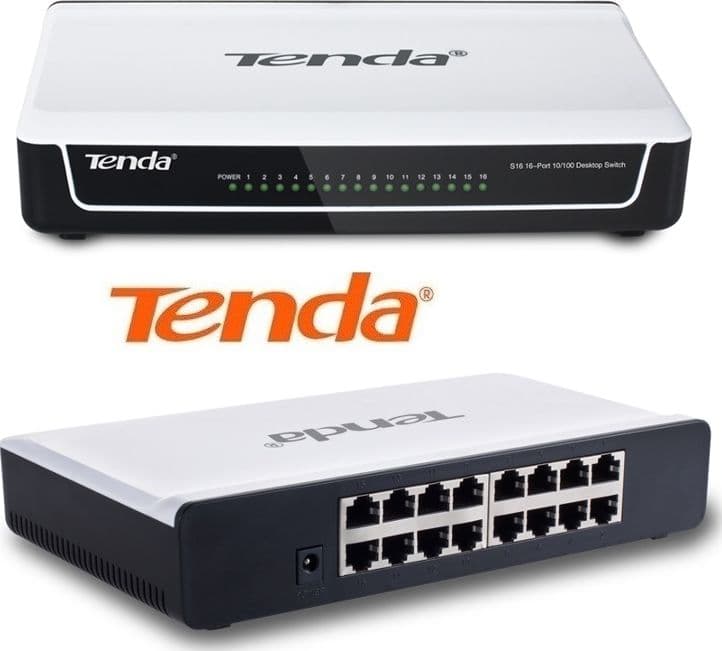 Switch Ethernet 16 porte TENDA S16