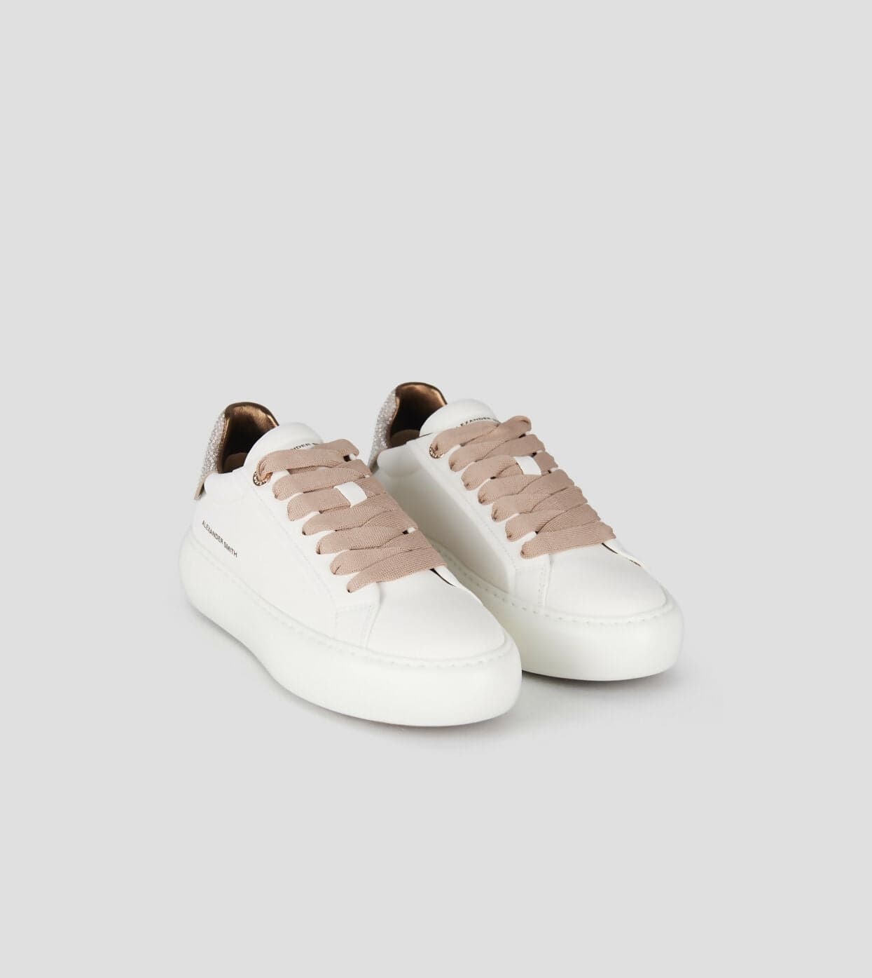 Alexander Smith Donna Sneakers in pelle con glitter in Sneaker casual Cantali Calzature - Randazzo, commercioVirtuoso.it