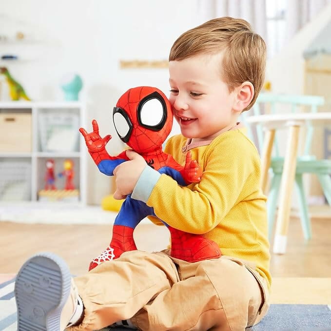 Hasbro Marvel Spidey e i Suoi Fantastici Amici, Spidey Dance'N Crawl, Peluche Elettronico con Suoni Musicali in Animali Cartoleria Deja Vu - Crotone, commercioVirtuoso.it