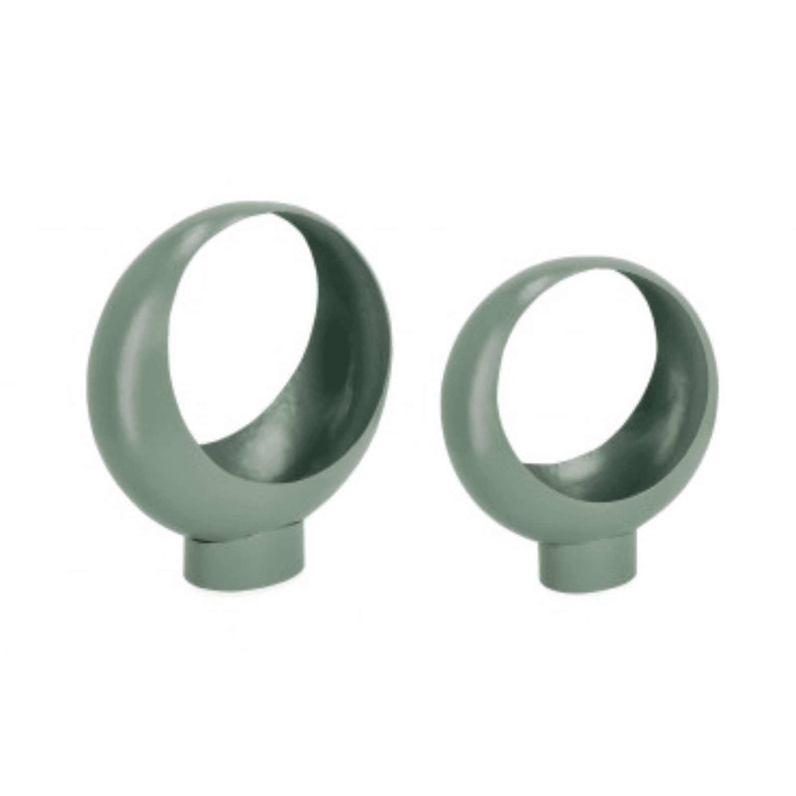 Set 2 Portafiore Keyra Tondo per uso interno ed esterno. - 5