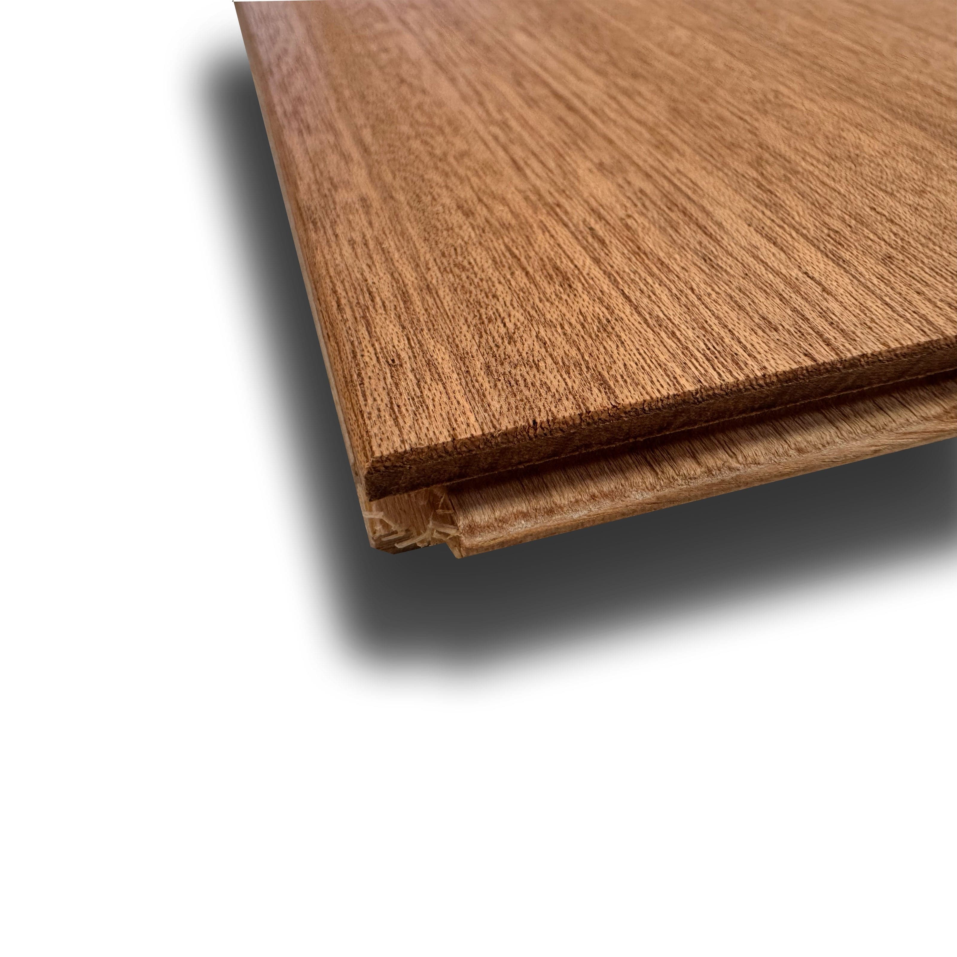 €29,99MQ *MEGA STOCK* Lotto da 45mq di Listone prefinito MOGANO SAPELLI prelevigato bisell. 10x140x600/2300mm (4 nobile) + olio finitura omaggio - Eternal Parquet