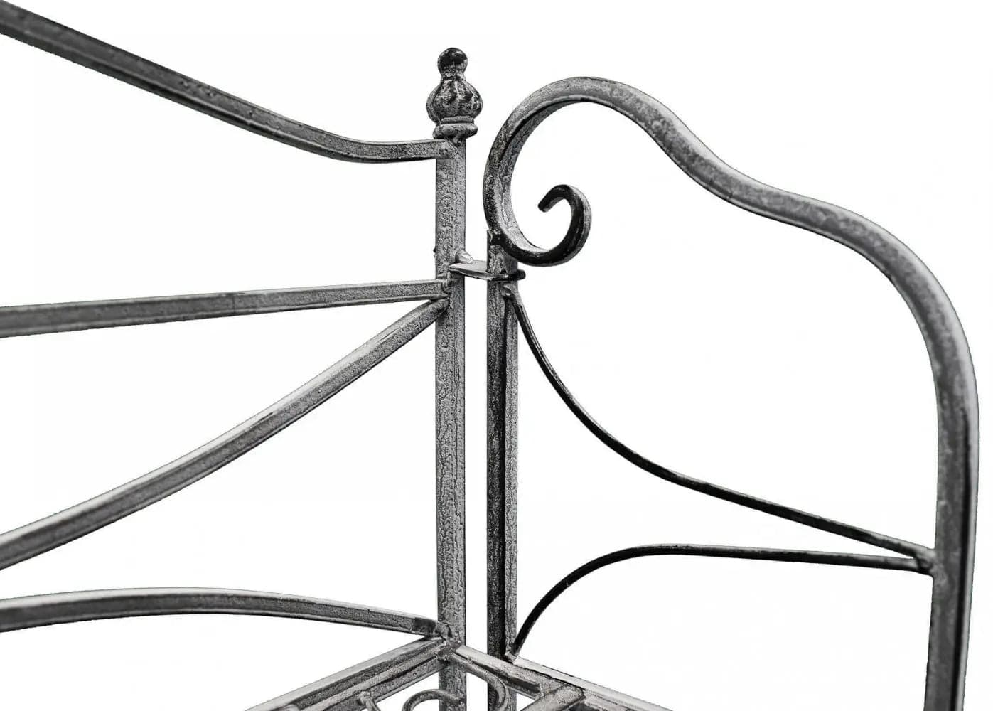 Scaffale Da Terra Stile Provenzale Ferro Bianco Intagliato in Librerie Shopbagno.it - Roma, commercioVirtuoso.it