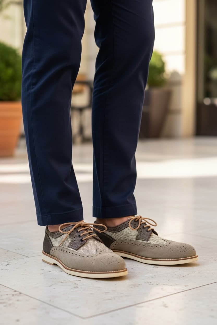 Scarpa Uomo Santoni - Derby Brogue Rondine in Scarpe stringate basse Couture - Sestu, commercioVirtuoso.it