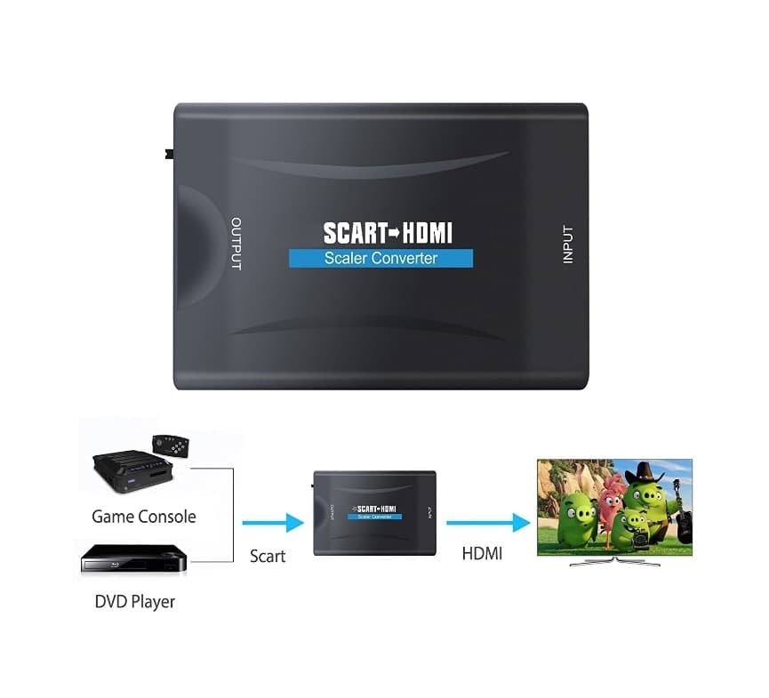 Convertitore da SCART a HDMI in Video convertiori DFP Elettronica Store - Scafati, commercioVirtuoso.it
