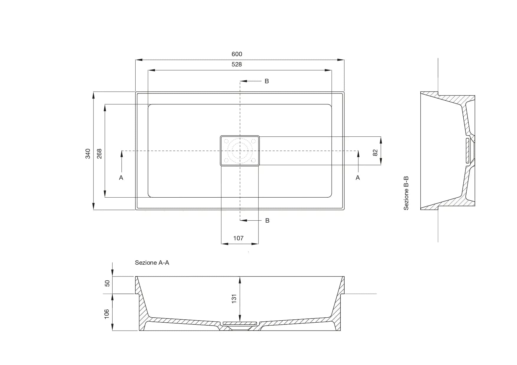 Composizione Bagno Sospesa 90cm Cassetto Singolo - Solmira in Mobiletti con lavabo Shopbagno.it - Roma, commercioVirtuoso.it