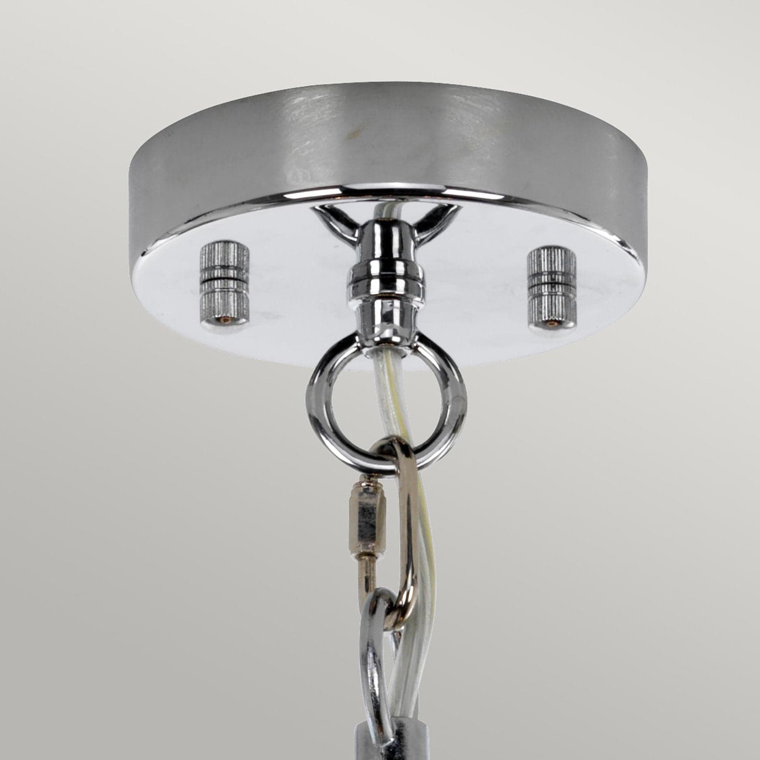 Sospensione Contemporanea Shoal Acciaio Nichel Lucido 1 Luce E27 in Lampade a sospensione LuceArt - Montecorvino Pugliano, commercioVirtuoso.it