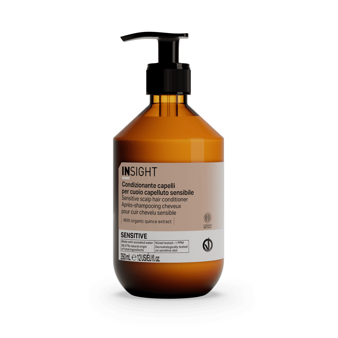 Insight sensitive condizionante cute sensibile 350 ml, districante e disciplinante per tutti i tipi di capelli