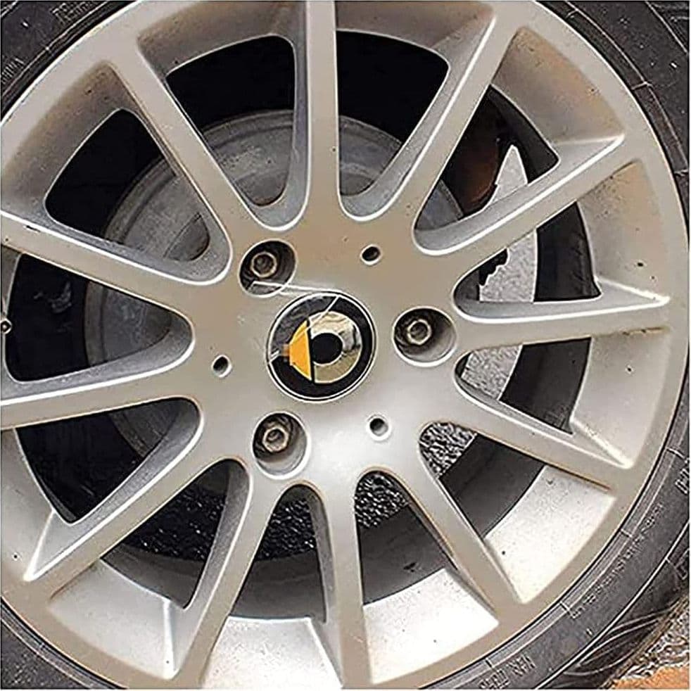 4 Coprimozzo Smart 451 453 Fortwo Forfour 2009-2020 Compatibile Giallo da 60mm in Coprimozzi Solgeny - Besate, commercioVirtuoso.it