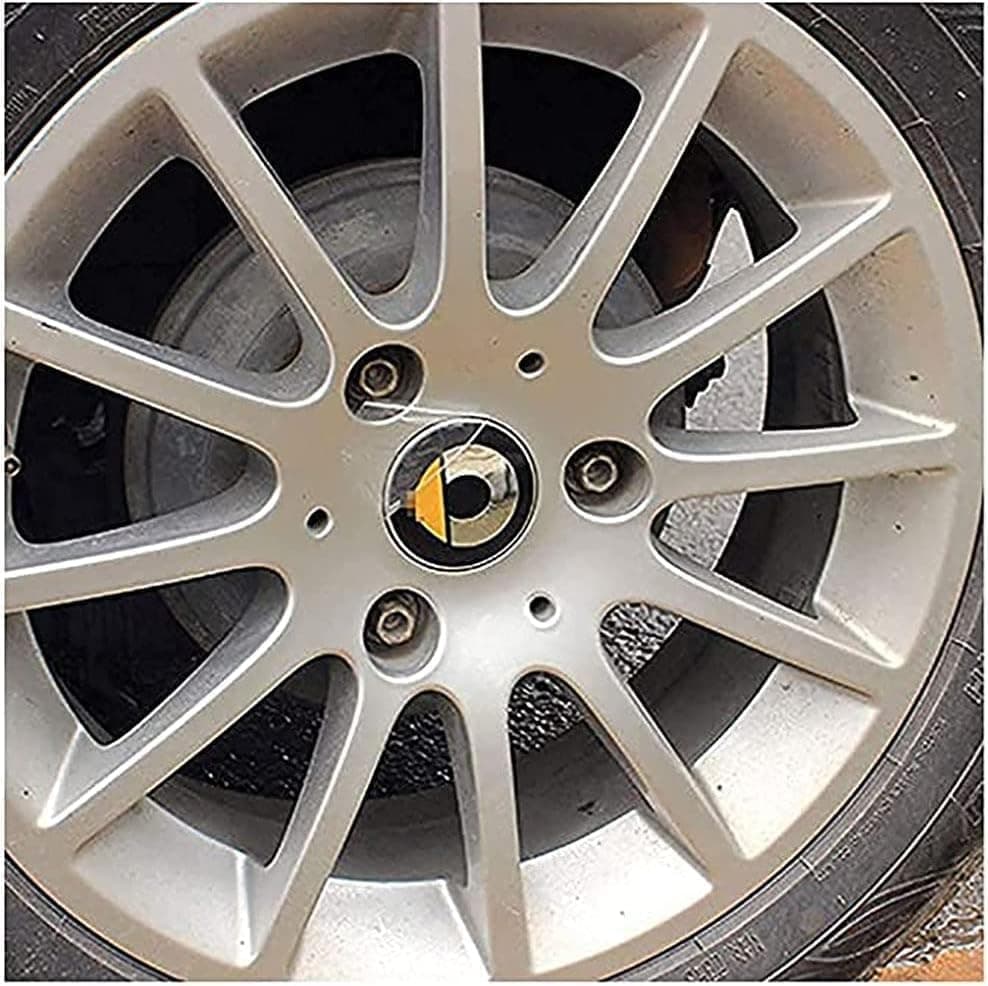 4 Coprimozzo Smart 451 453 Fortwo Forfour 2009-2020 Compatibile Giallo da 60mm in Coprimozzi Solgeny - Besate, commercioVirtuoso.it