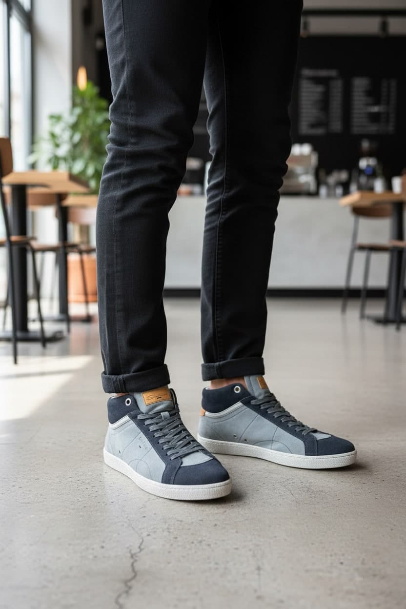 Scarpa Uomo Santoni - Sneacker Alte in Scarpe da corsa su strada Couture - Sestu, commercioVirtuoso.it