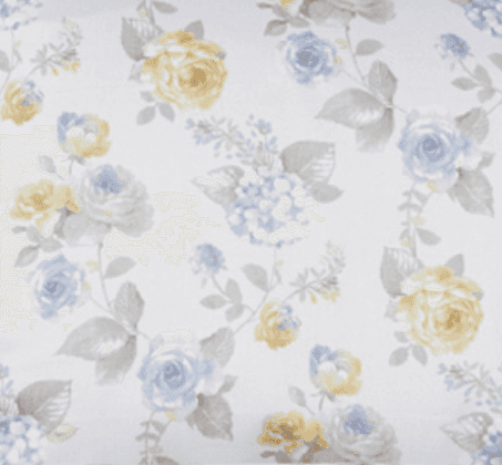 Parure Copripiumino in Raso di puro cotone Romance Azzurro - Vanita di raso