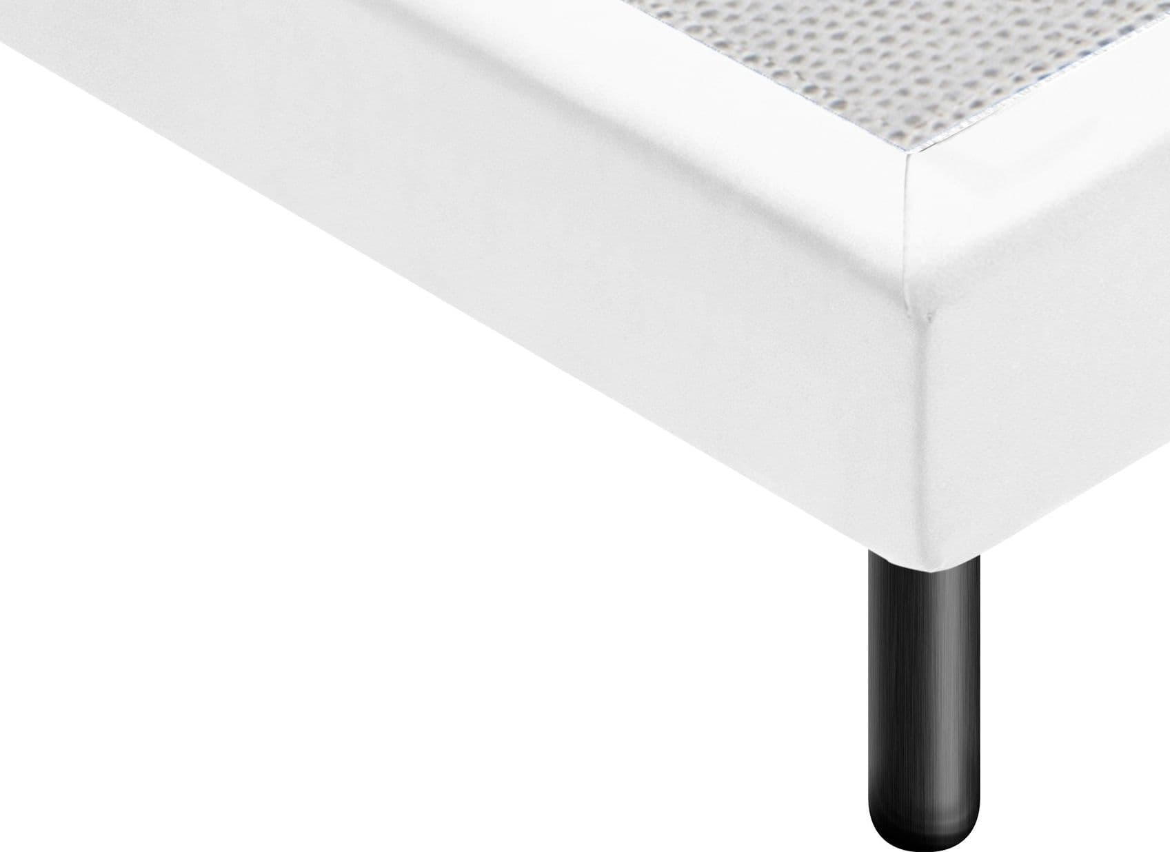 Letto Sommier Bianco Rivestito - Resistente fino a 120 Kg per Persona in Basi a doghe iLoveSleep - Concesio, commercioVirtuoso.it