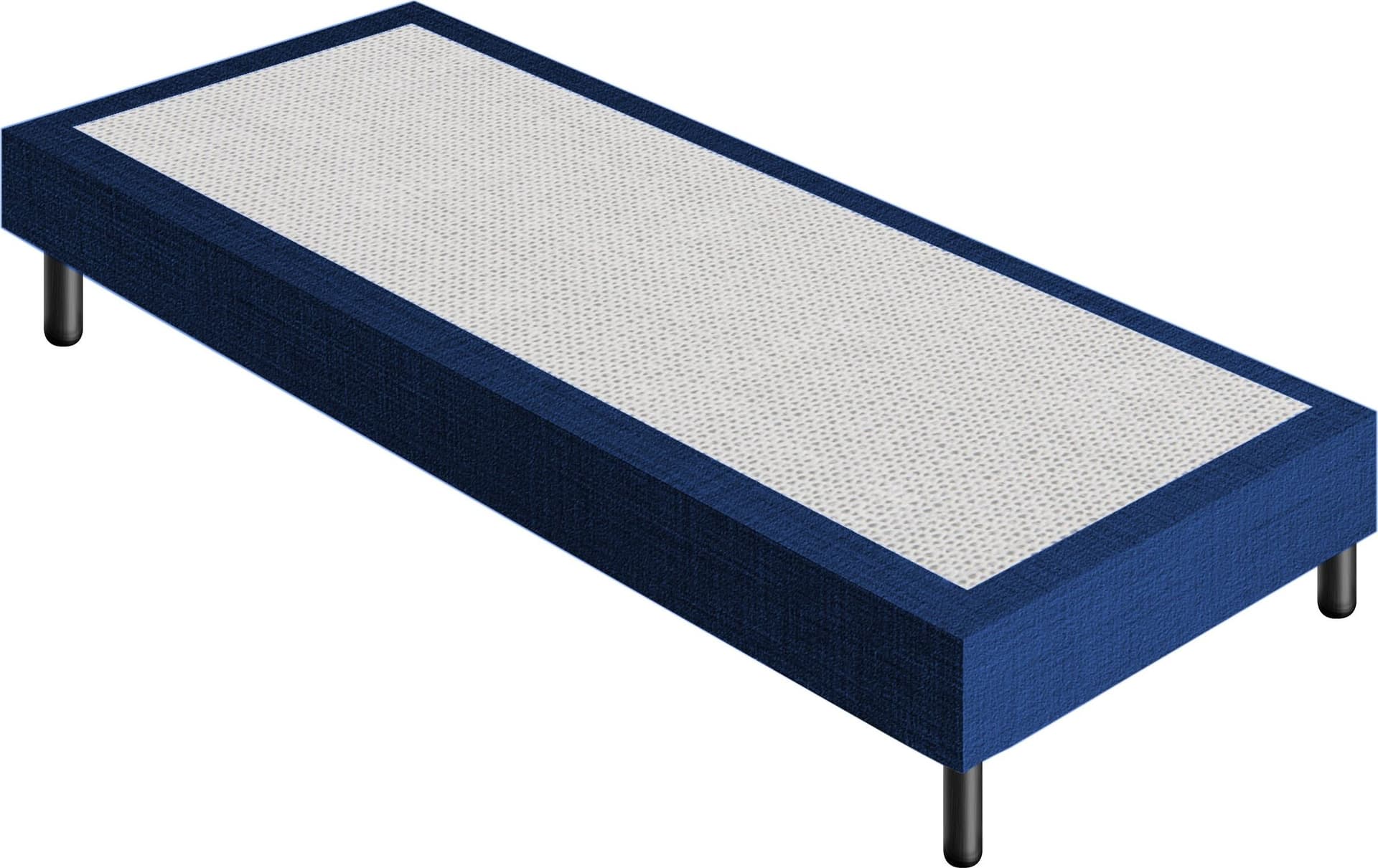 Letto Sommier Blu Rivestito - Resistente fino a 120 Kg per Persona