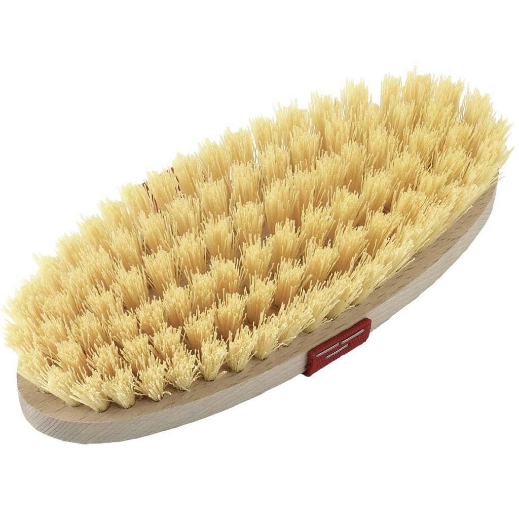 Spazzola per cavalli con setole in Nylon e manico in legno 22 cm in Accessori per bagno e doccia La Zappa - Altamura, commercioVirtuoso.it