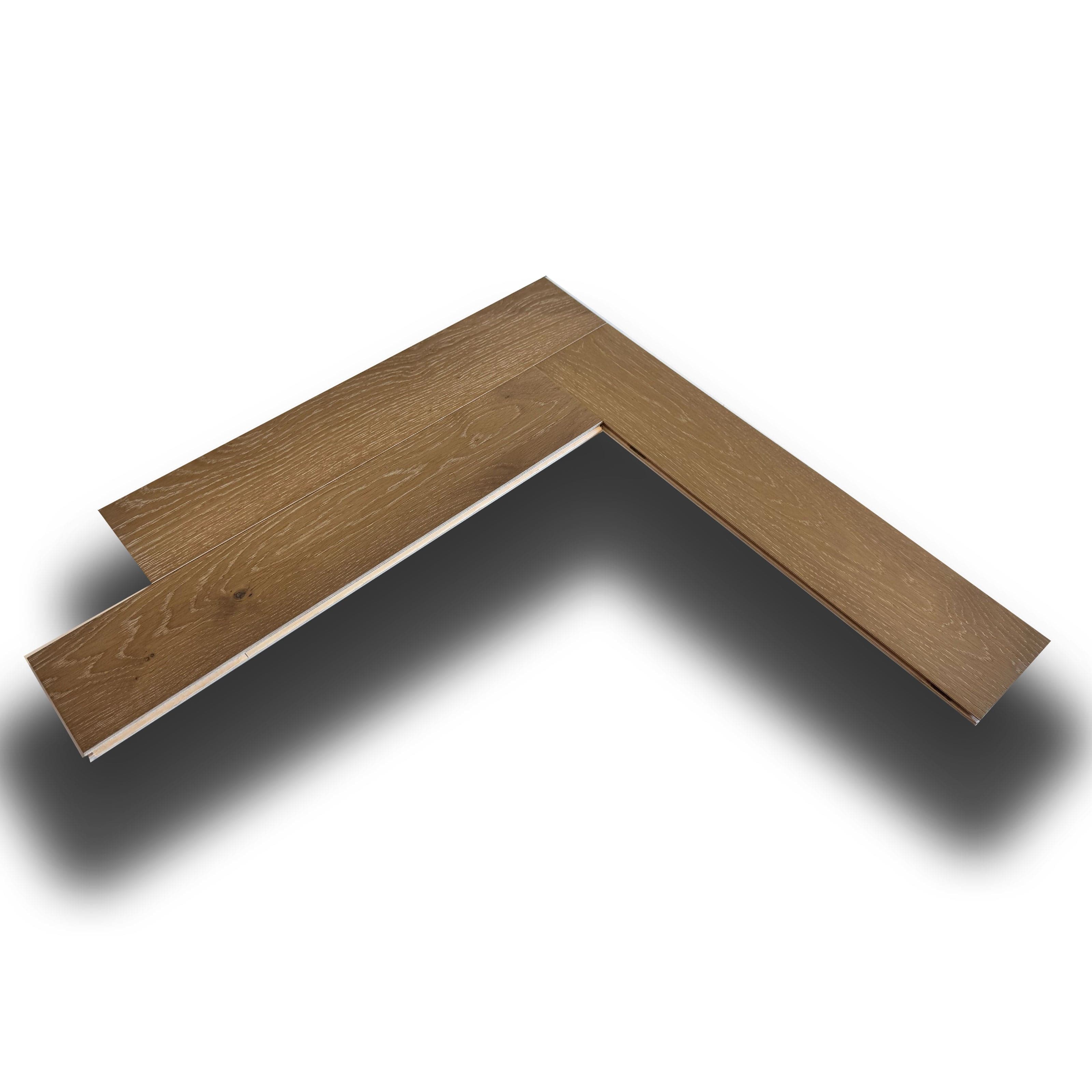 €33,99MQ *MEGA STOCK* Lotto da 55mq di Listone prefinito ROVERE LAGRANGE SPINA ITALIANA  Vern. bisell. Spazz. 14,5x120x600mm (3 nobile) - Eternal Parquet
