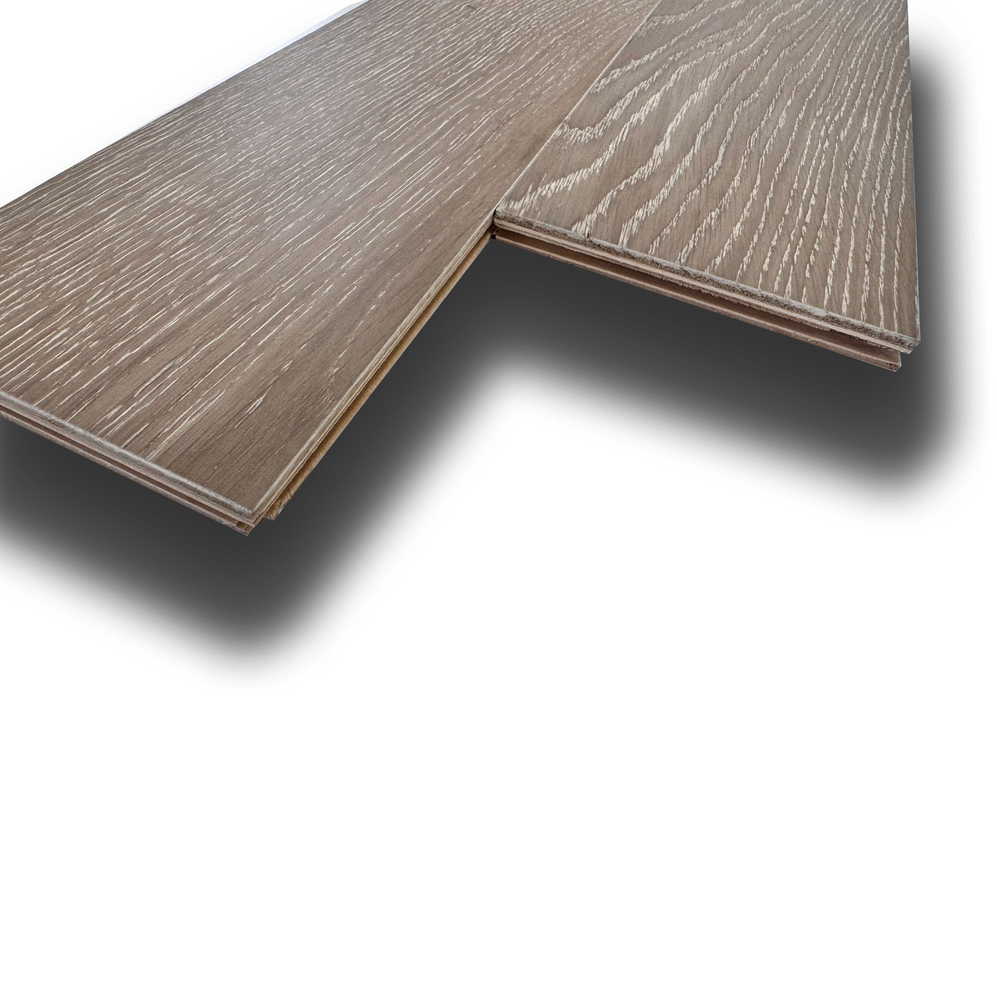 €32,99MQ *MEGA STOCK* Lotto da 42mq di parquet prefinito ROVERE LUNA SPINA ITALIANA 12x120x600mm (3 nobile) decapato, spazz, bisell. Eternal Parquet