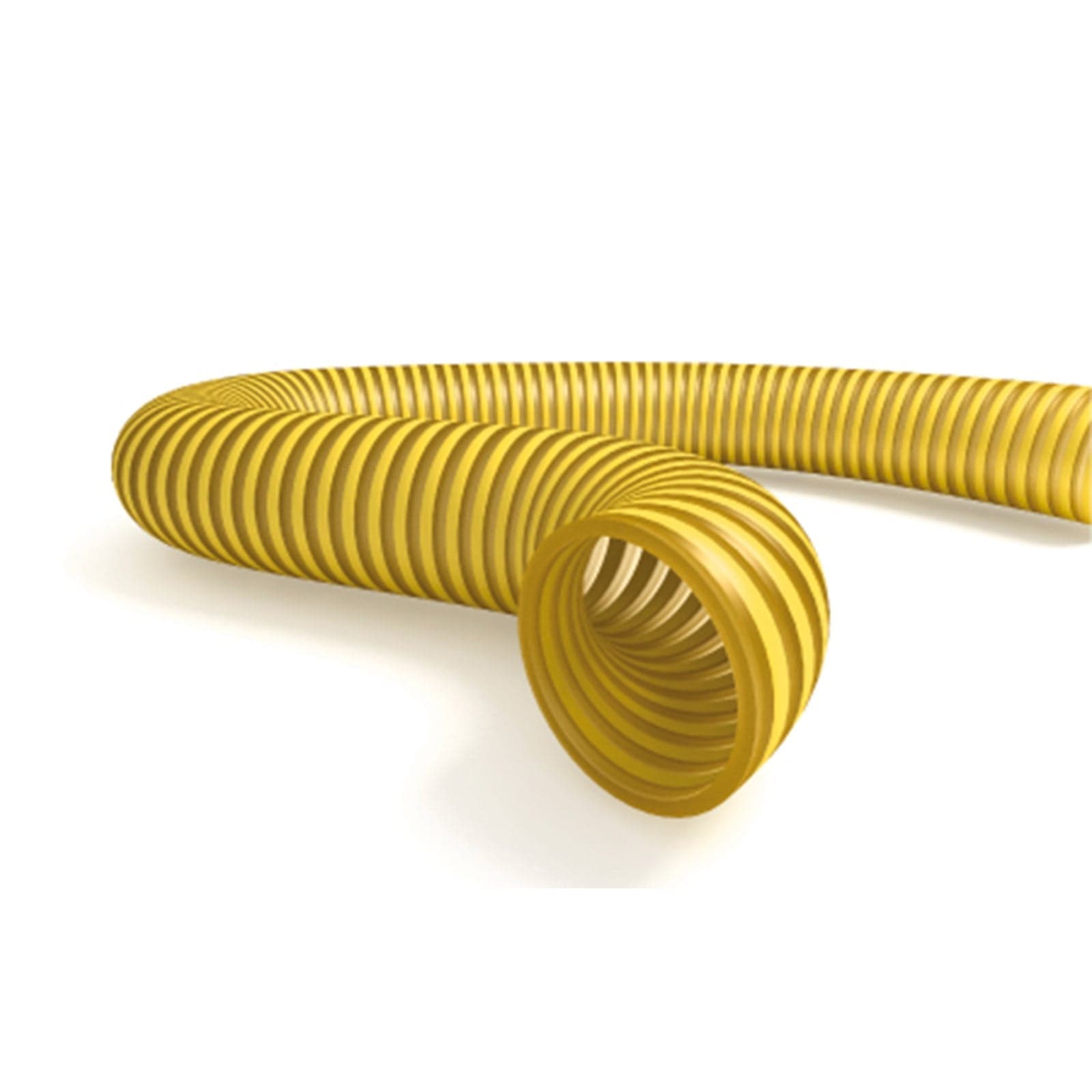 Tubo spiralato atossico per motopompa con spirale di rinforzo giallo per liquidi alimentari antiurto in Tubi per irrigazione La Zappa - Altamura, commercioVirtuoso.it