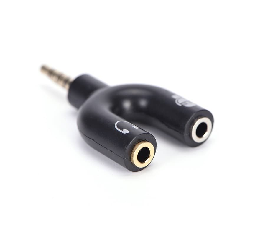 Splitter Audio Jack 3.5mm per Cuffie e Microfono in Adattatori DFP Elettronica Store - Scafati, commercioVirtuoso.it