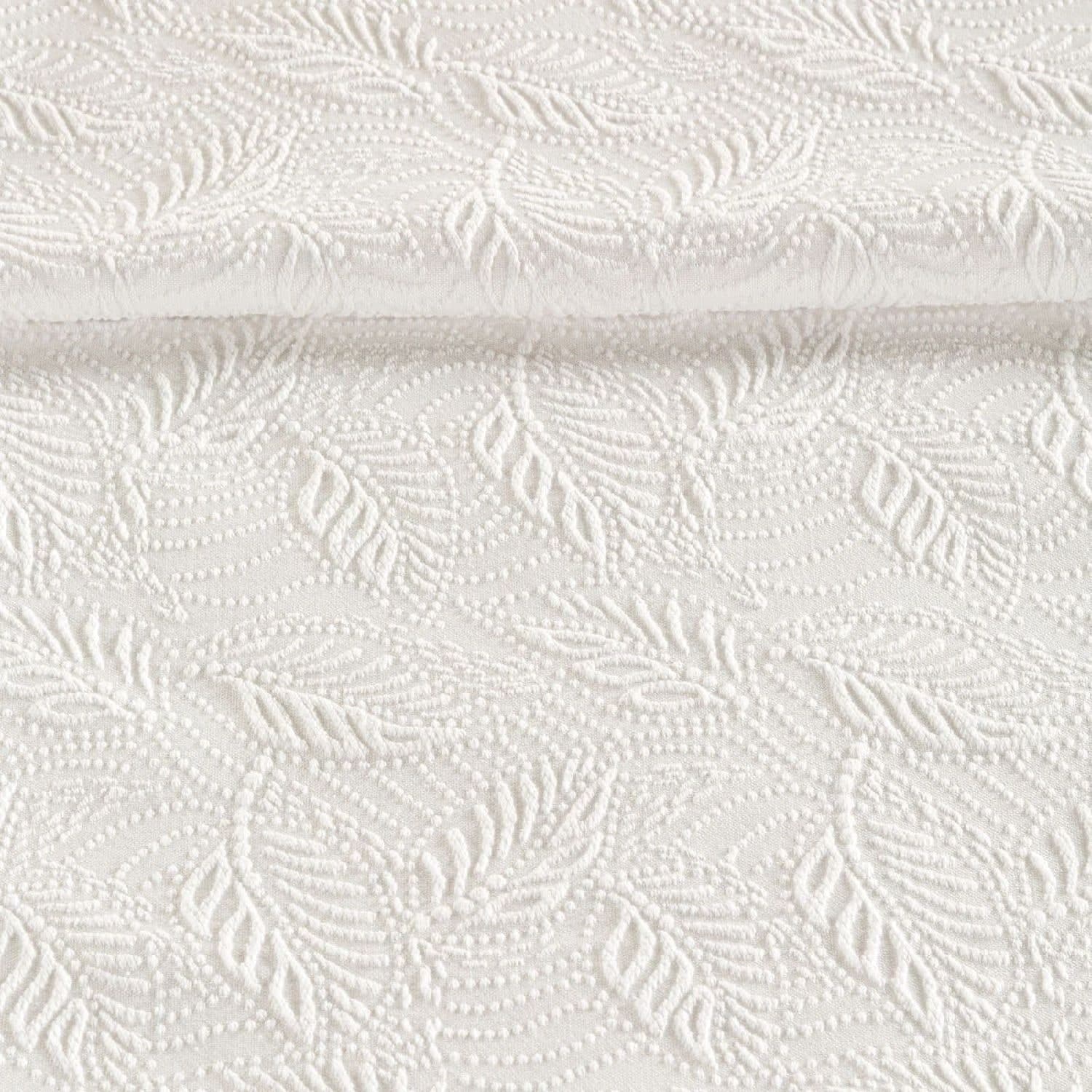 Copriletto matrimoniale Caleffi art.Egeo colore bianco in Trapunte Biancheria Arredo Home - Nola, commercioVirtuoso.it