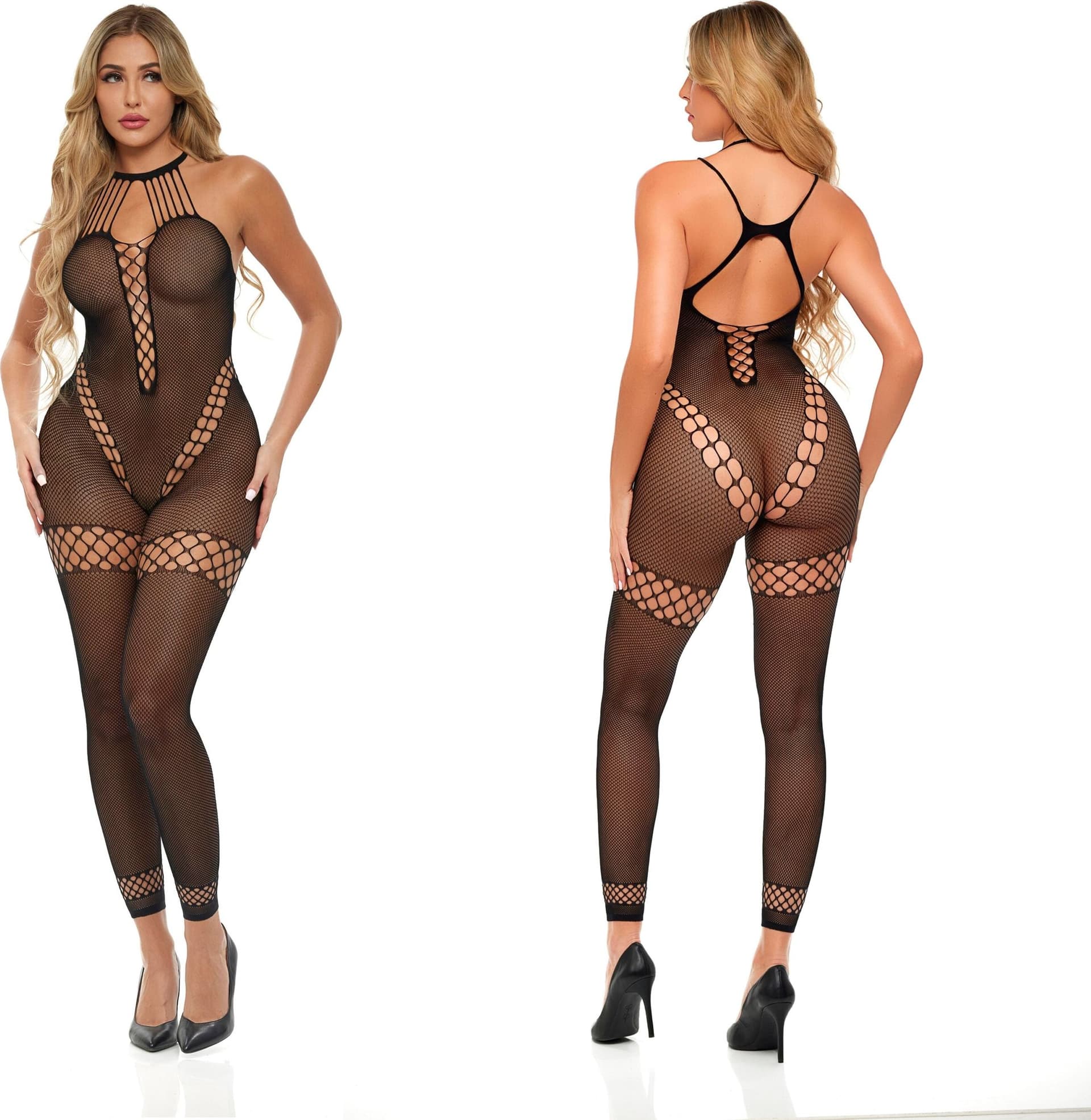 Sexy Tutina Premium Bodystocking Catsuit One size M/L intimo rete in prodotto Erosdom - Palmi, commercioVirtuoso.it